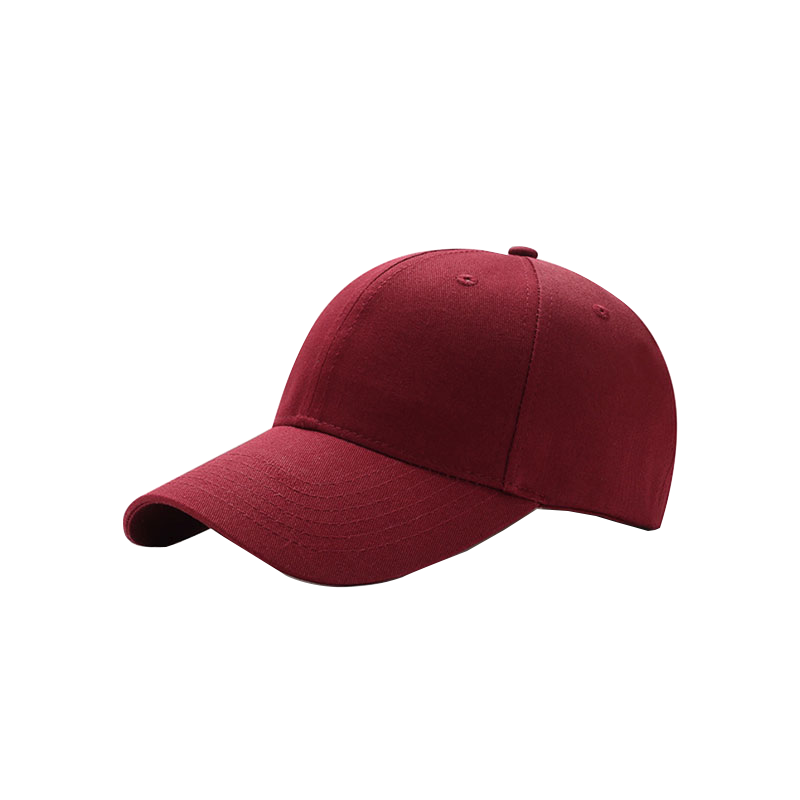 Red Baseball Cap Womens Ladies Golf Hat Pure Cotton