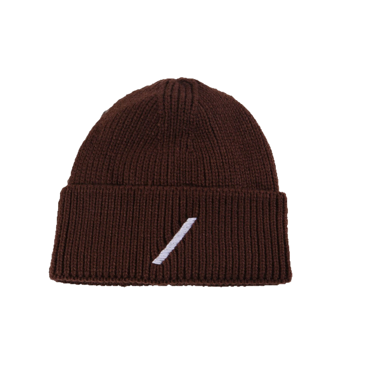 Brown Beanie Soft Knit Winter Hat Dark Brown Cap for Men Women