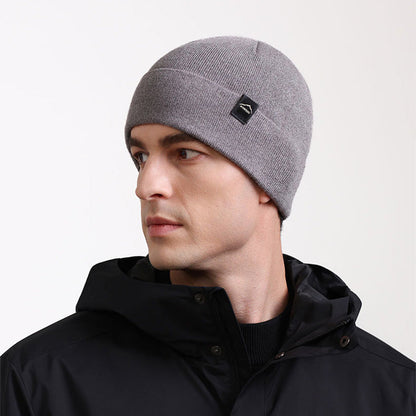 Crochet Beanie Handmade Knit Winter Hat Soft Warm Unisex Style for Men Women