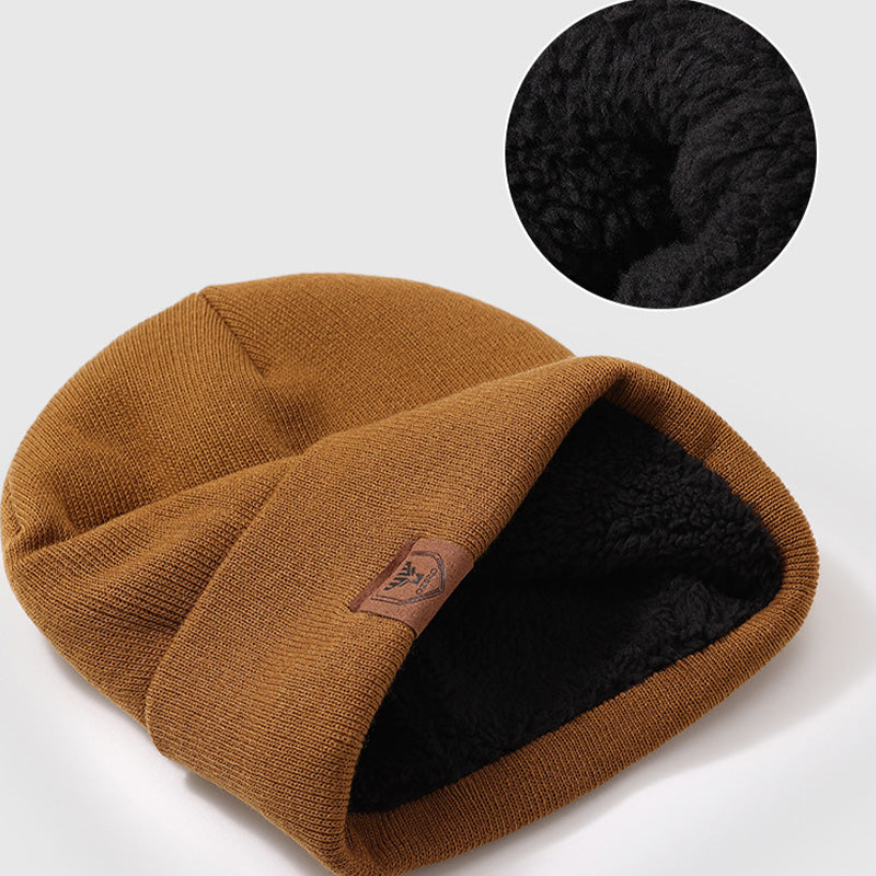 Yellow Beanie Soft Knit Winter Hat Warm Stretch Cap for Men Women