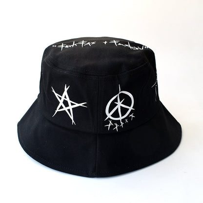 Black and White Bucket Hat – Classic Two-Tone Design for Men & Women (1)