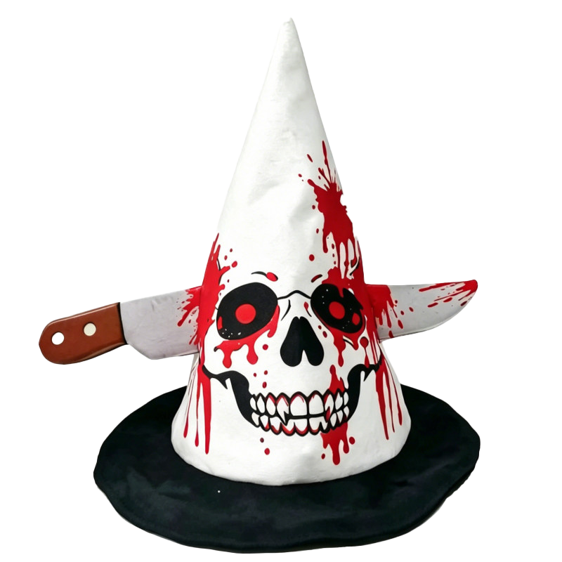 Costume Hat Electric Skull Hat with Moving Top, Halloween Costume Accessory