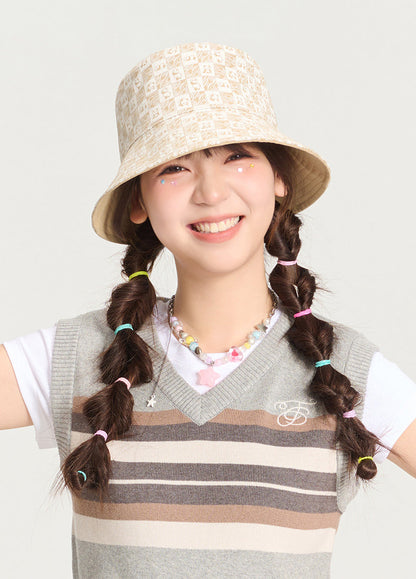 Cotton Bucket Hat | 100% Cotton Reversible Sun Hat with Panda Print for Men and Women