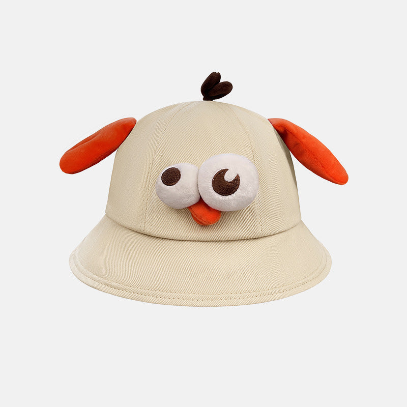 Funny Bucket Hat  Cute Cartoon Fisherman Hat Fun Sun Protection Cap for Women