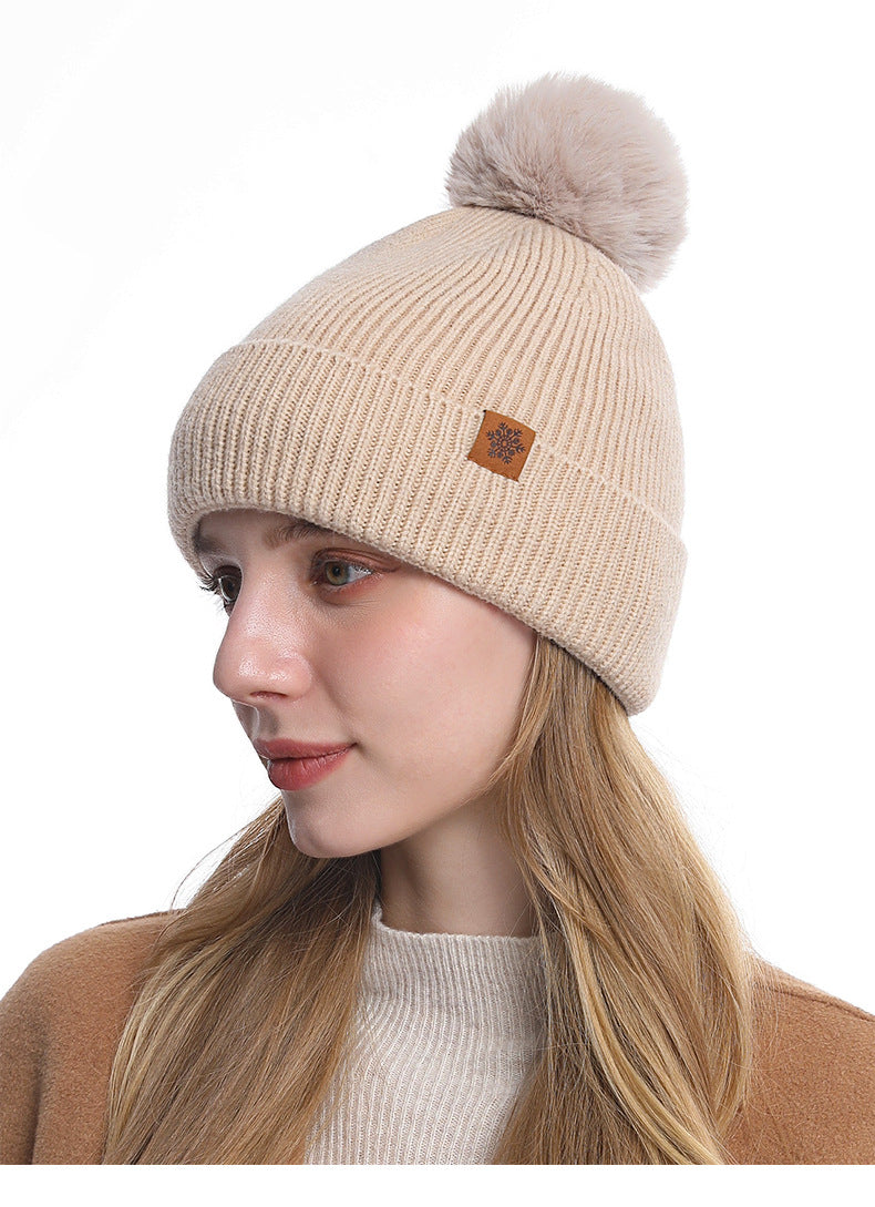 Fleece Beanie Soft Lined Winter Hat Warm Knit Cap for Men Women Outdoor