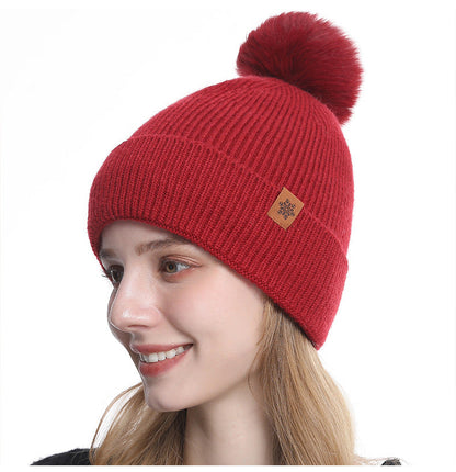 Fleece Beanie Soft Lined Winter Hat Warm Knit Cap for Men Women Outdoor