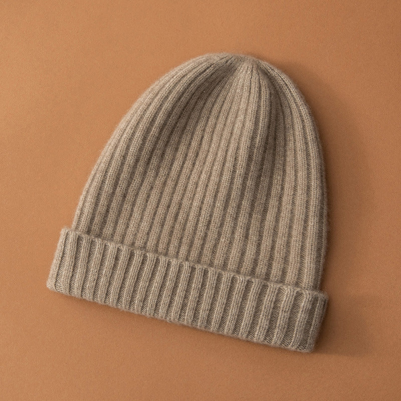 Cashmere Beanie Luxury Soft Knit Winter Hat Warm Unisex Everyday Comfort