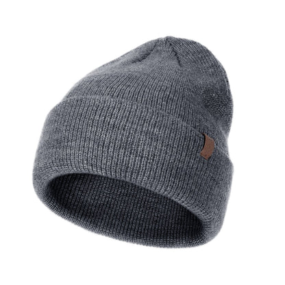 Designer White Beanie Knit Winter Hat Unisex Premium Everyday Style