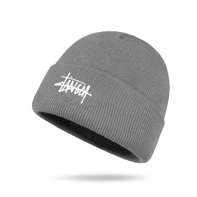 Mens Designer Black Beanie Premium Knit Winter Hat Everyday Street Style