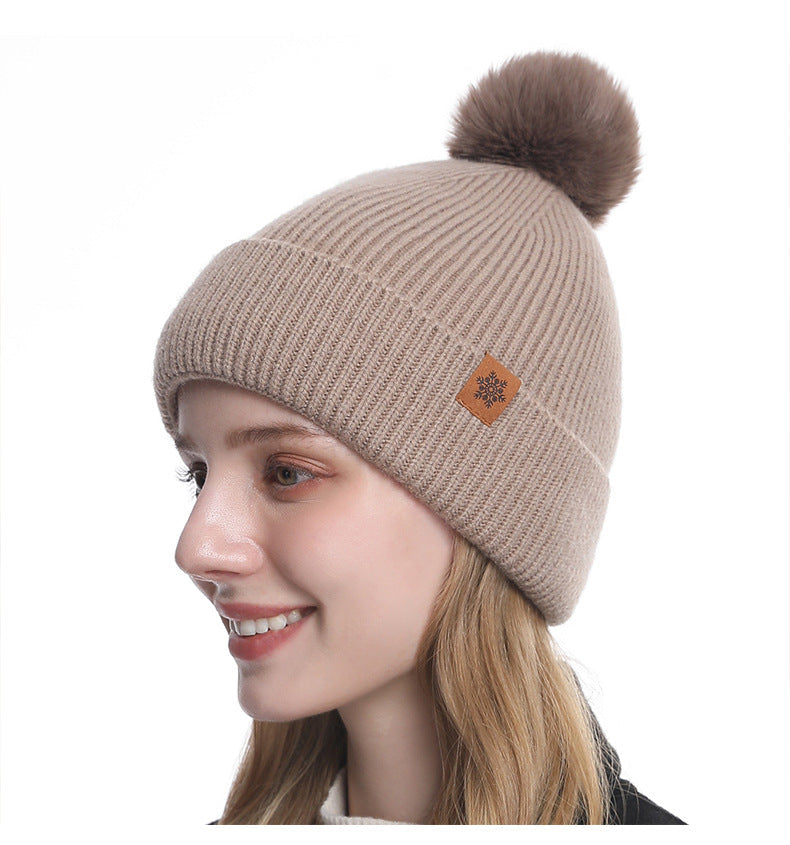 Fleece Beanie Soft Lined Winter Hat Warm Knit Cap for Men Women Outdoor