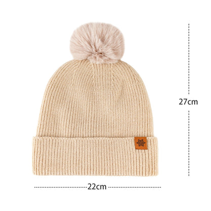Winter Beanie Soft Knit Hat Warm Fuzzy Cap for Women Everyday Cold Weather Style