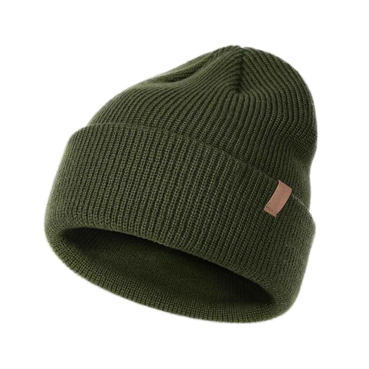 Designer White Beanie Knit Winter Hat Unisex Premium Everyday Style