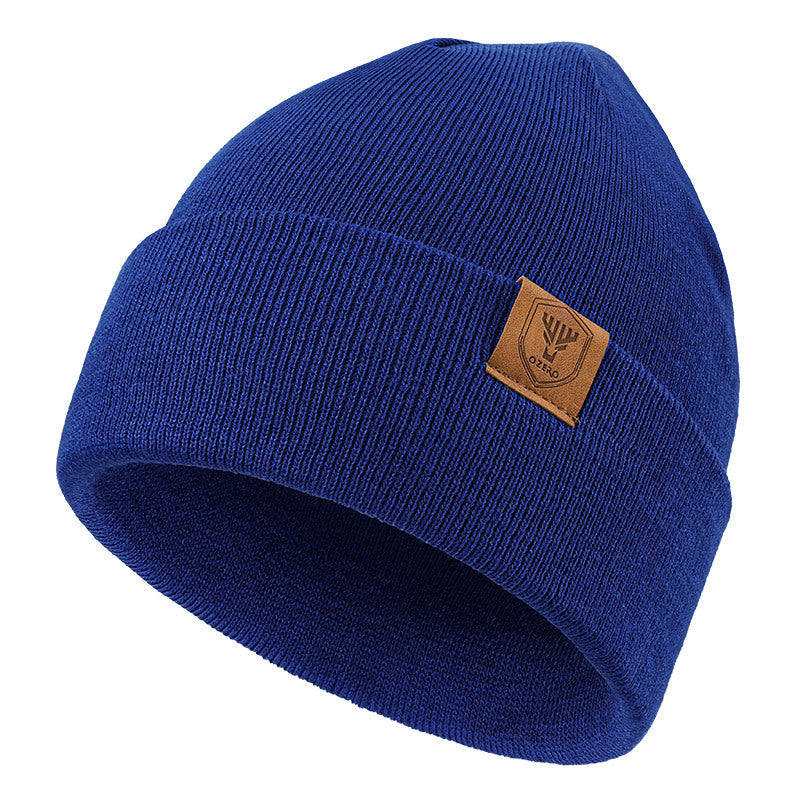 Red Beanie Knit Winter Hat Soft Warm Classic Everyday Style for Men Women