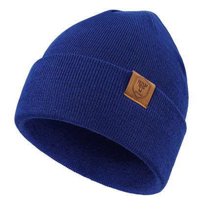 Red Beanie Knit Winter Hat Soft Warm Classic Everyday Style for Men Women
