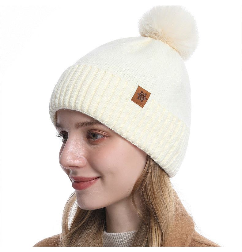 Fleece Beanie Soft Lined Winter Hat Warm Knit Cap for Men Women Outdoor