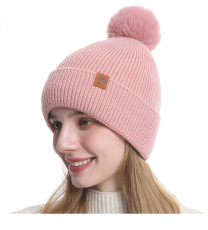 Fleece Beanie Soft Lined Winter Hat Warm Knit Cap for Men Women Outdoor