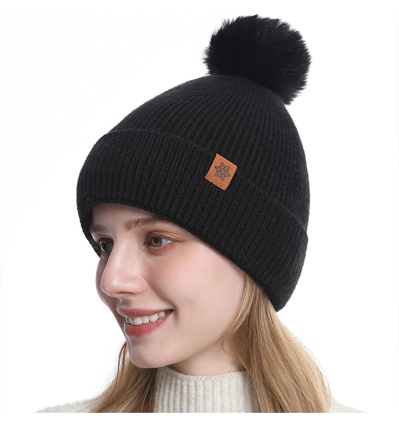 Fleece Beanie Soft Lined Winter Hat Warm Knit Cap for Men Women Outdoor