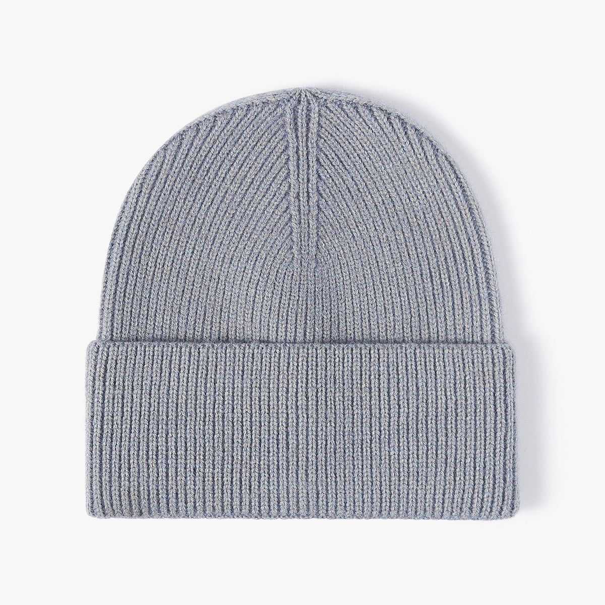 Green Beanie Wool Knit Winter Hat Dark Forest Cap for Men Women