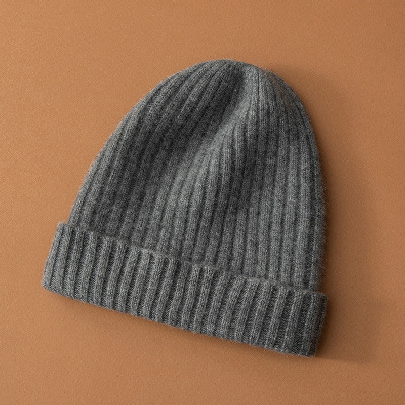 Cashmere Beanie Luxury Soft Knit Winter Hat Warm Unisex Everyday Comfort