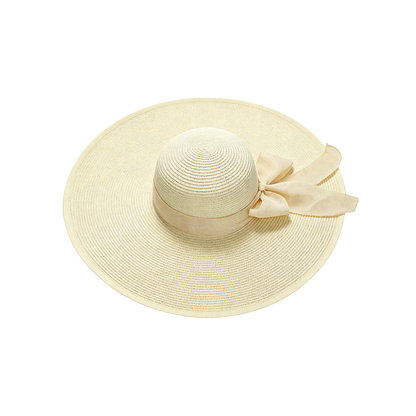 Wide Brim Straw Hat Womens Beach Sun Hat Vacation Style for Women